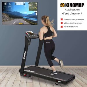 Tapis de course connecté - 14km/h - CARE - CT-962 - KINOMAP