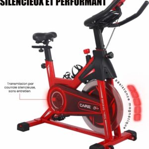 Vélo Biking Care Fitness 480-485 Rouge